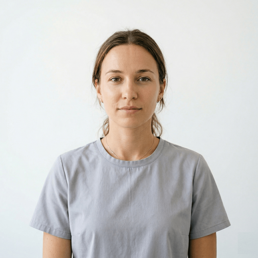 Post treatment view showing a smooth forehead, relaxed eye area, and youthful skin texture after Botox at Maraya Clinic 