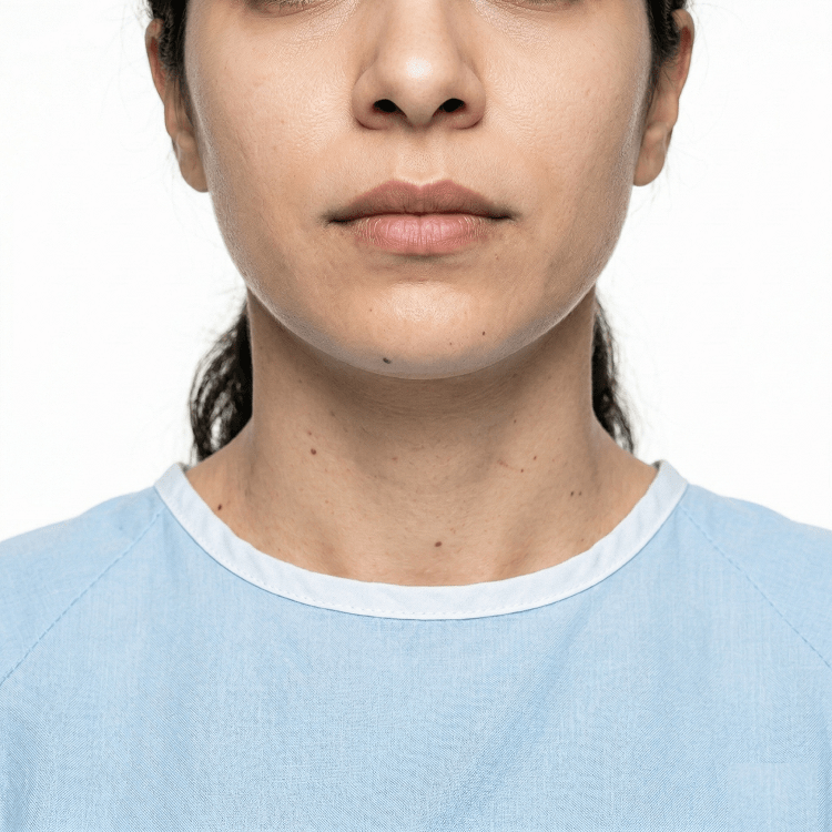 Same patient from image 86 png, now presenting with a dramatic, even toned, luminous, and flawlessly lightened skin complexion after a successful Skin Lightening treatment regimen at Maraya Clinic, Cairo, curated by Dr  Dina Khalil 