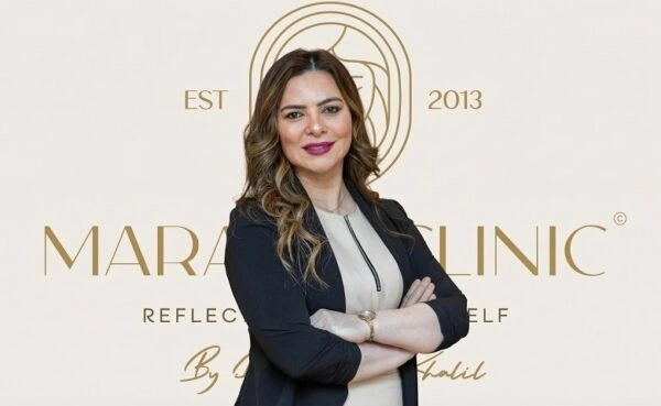 Dr  Dina Khalil   Consultant Dermatologist and Aesthetician at Maraya Clinic Cairo, specializing in non surgical body contouring and skin rejuvenation for GCC patients 