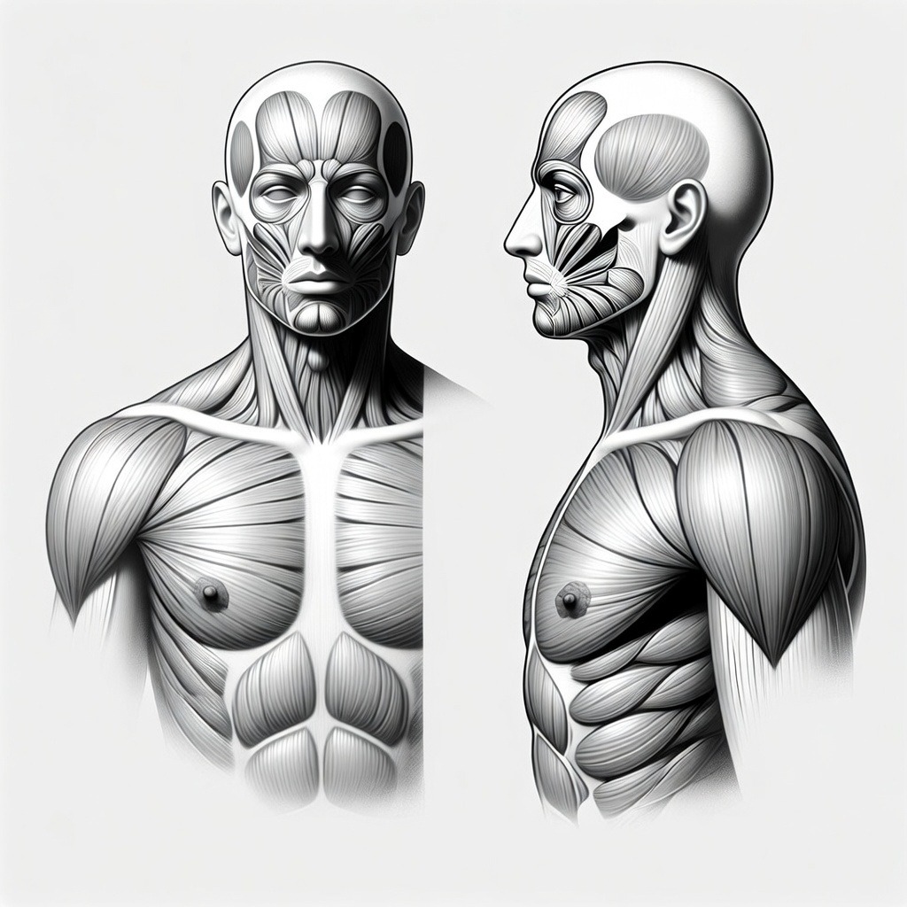 Patient after gynecomastia treatment: Contoured and defined masculine male chest profile (post operative results) after fat removal and tissue excision surgery at Dina Elite 