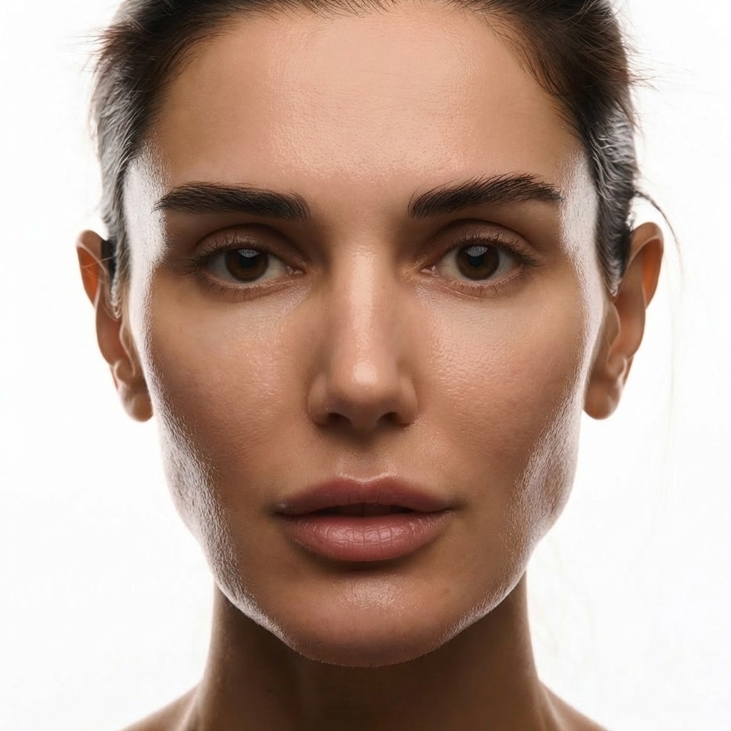 Post treatment clinical result of Profhilo bio remodeling at Maraya Clinic, Cairo, showcasing the "Dina Elite Glow" with hydrated, firm, and radiant skin achieved by Dr  Dina Khalil 