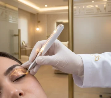 إجراء تجميل الأجفان غير الجراحي في عيادة الدكتورة دينا خليل بالقاهرة 