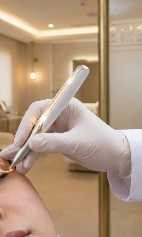 إجراء تجميل الأجفان غير الجراحي في عيادة الدكتورة دينا خليل بالقاهرة 