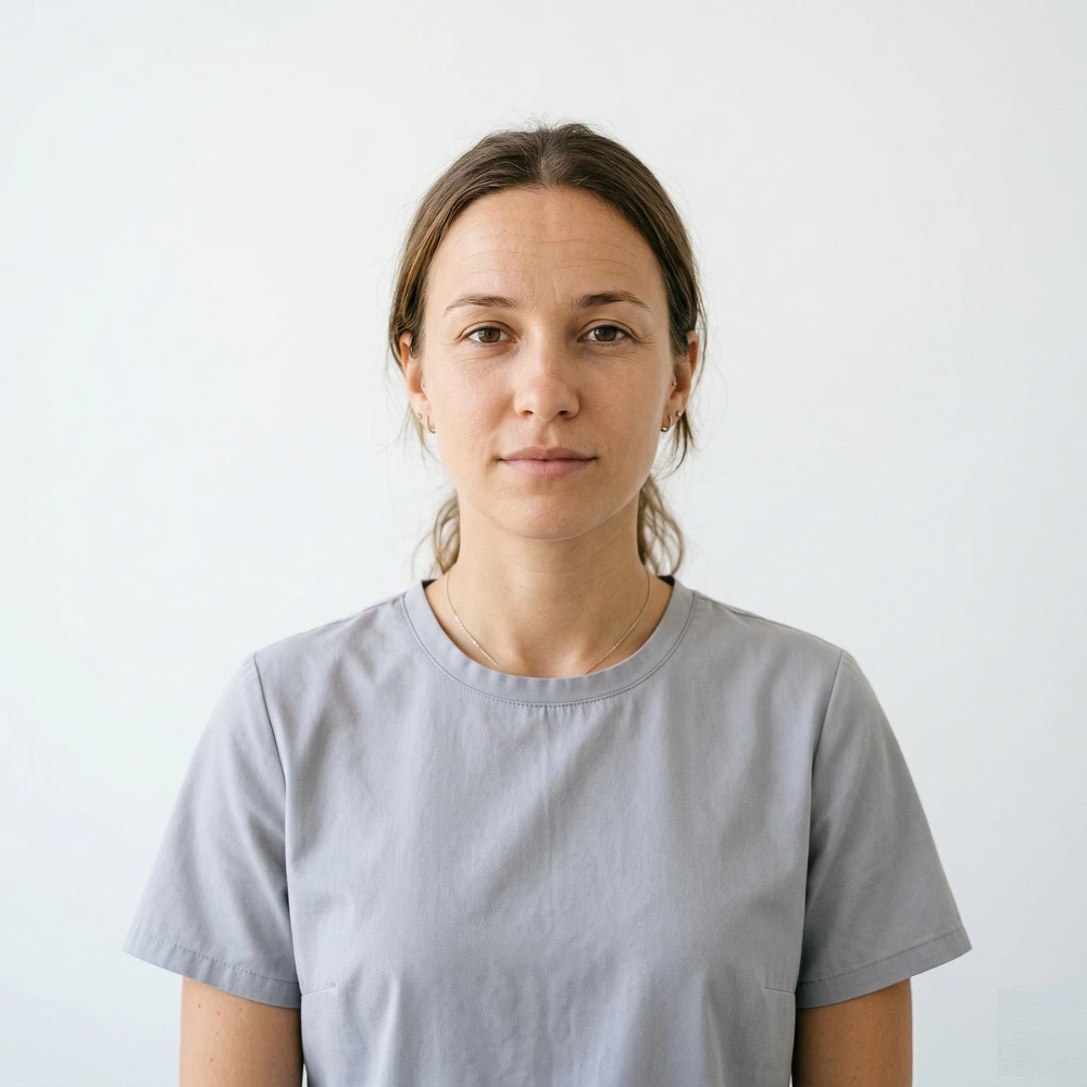 "Before treatment photo showing forehead dynamic wrinkles and frown lines prior to the customized Botox mapping protocol at Maraya Clinic, Heliopolis "
