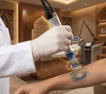 الدكتورة دينا خليل تطبق أحدث معايير الأمان لإزالة الوشم بالليزر بدون ألم أو ندبات لعام 2026 