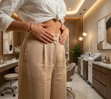 نتائج شد البطن بعد الولادة بتقنيات 2026 في عيادة دكتورة دينا خليل بالقاهرة 