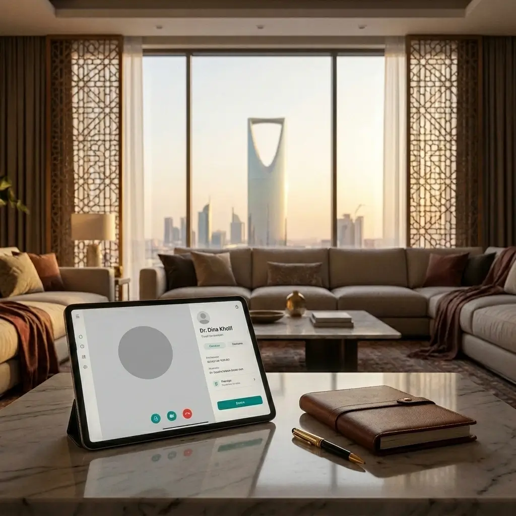 الاستشارة الطبية عن بعد مع دكتورة دينا خليل من الرياض لإجراء تجميل في مصر
